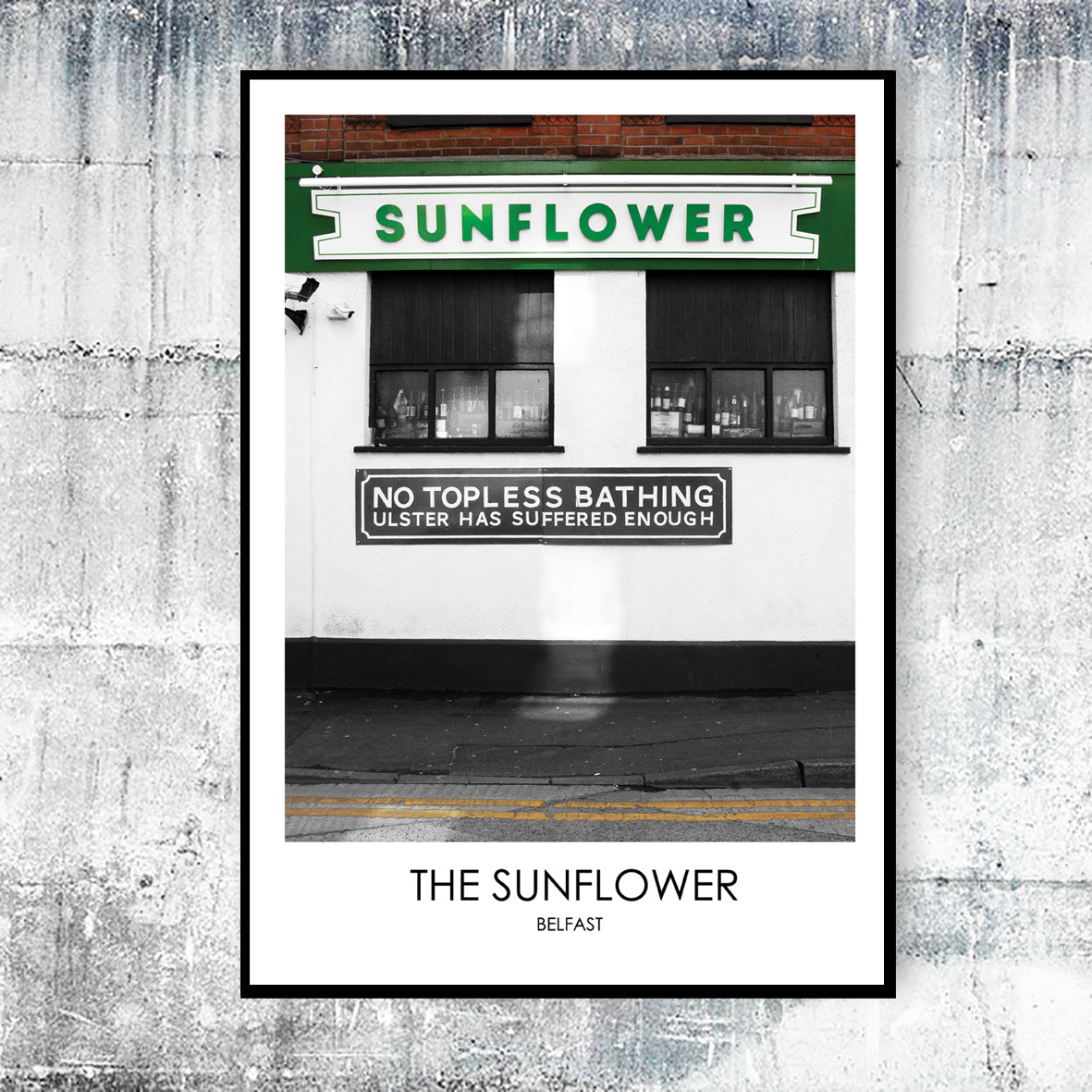 THE SUNFLOWER BELFAST - Contemporary Photography Print from Northern Ireland
