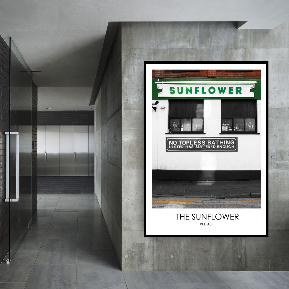 THE SUNFLOWER BELFAST - Contemporary Photography Print from Northern Ireland