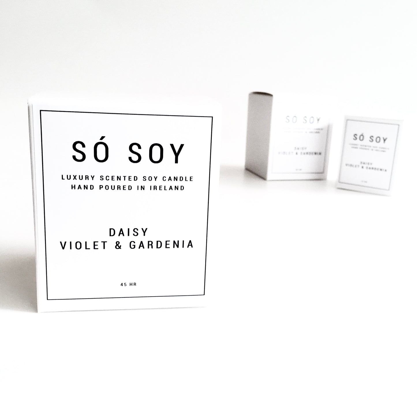 DAISY, VIOLET + GARDENIA Candle - SÓ SOY - Made in Ireland