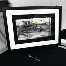 Load image into Gallery viewer, TITANIC QUARTER, BELFAST - Museum Nomadic Harland &amp; Wolff Shipyard Cranes County Antrim by Stephen Farnan
