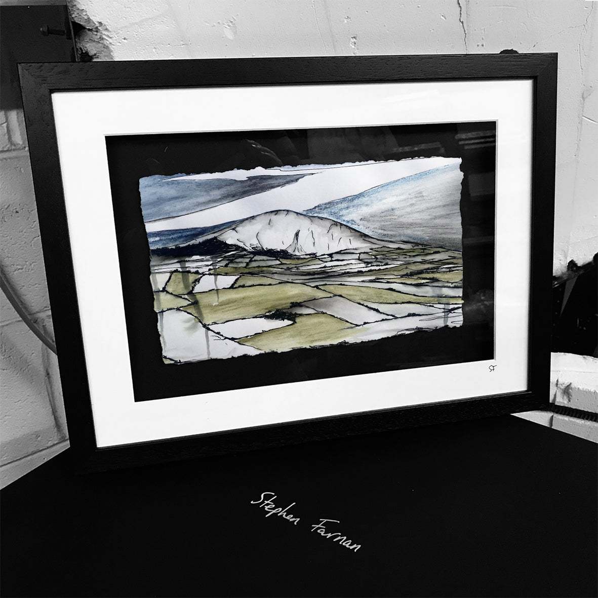 WINTERY SLIEVENAMON - Mountain North-West Carrick-on-Suir County Tipperary by Stephen Farnan