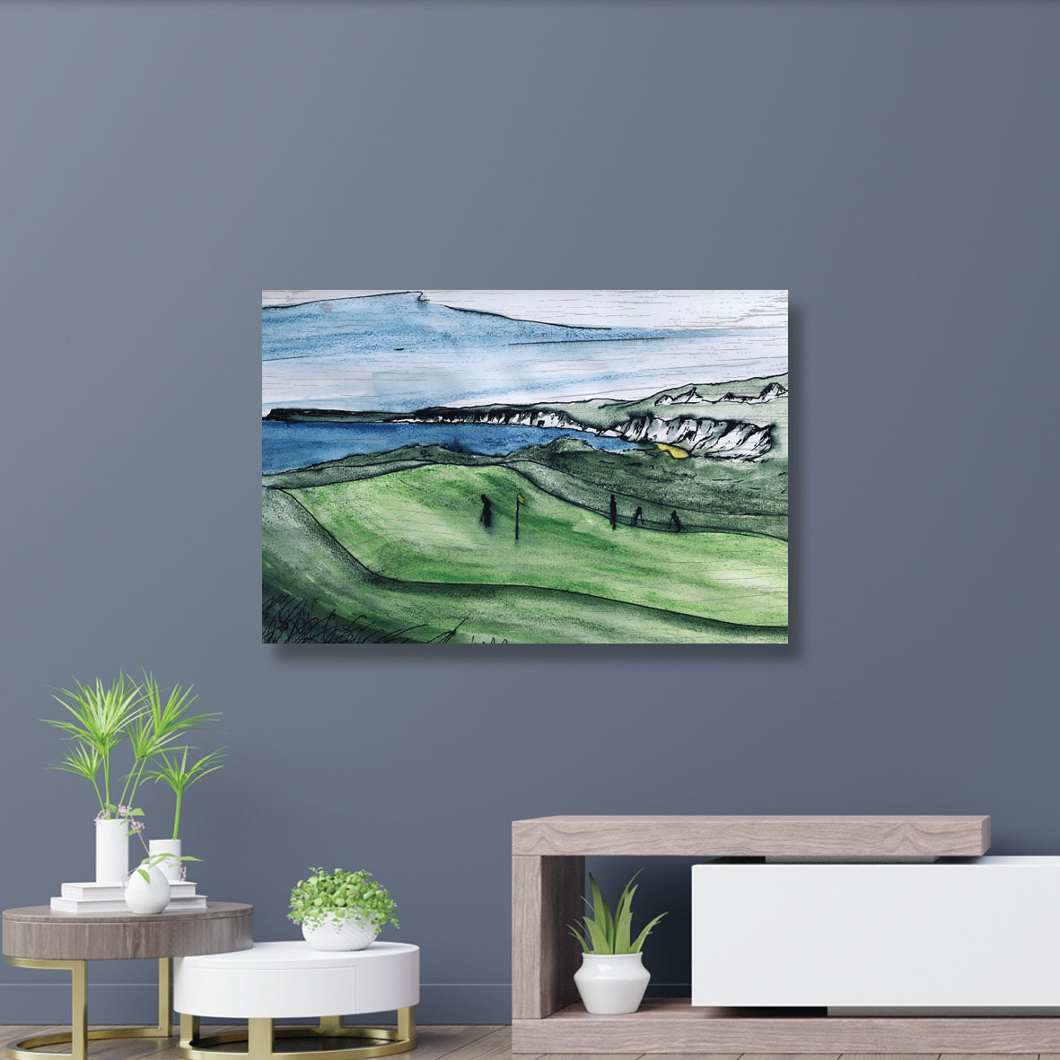 “WHITEROCKS” ROYAL PORTRUSH - Beach Causeway North Coast County Antrim by Stephen Farnan