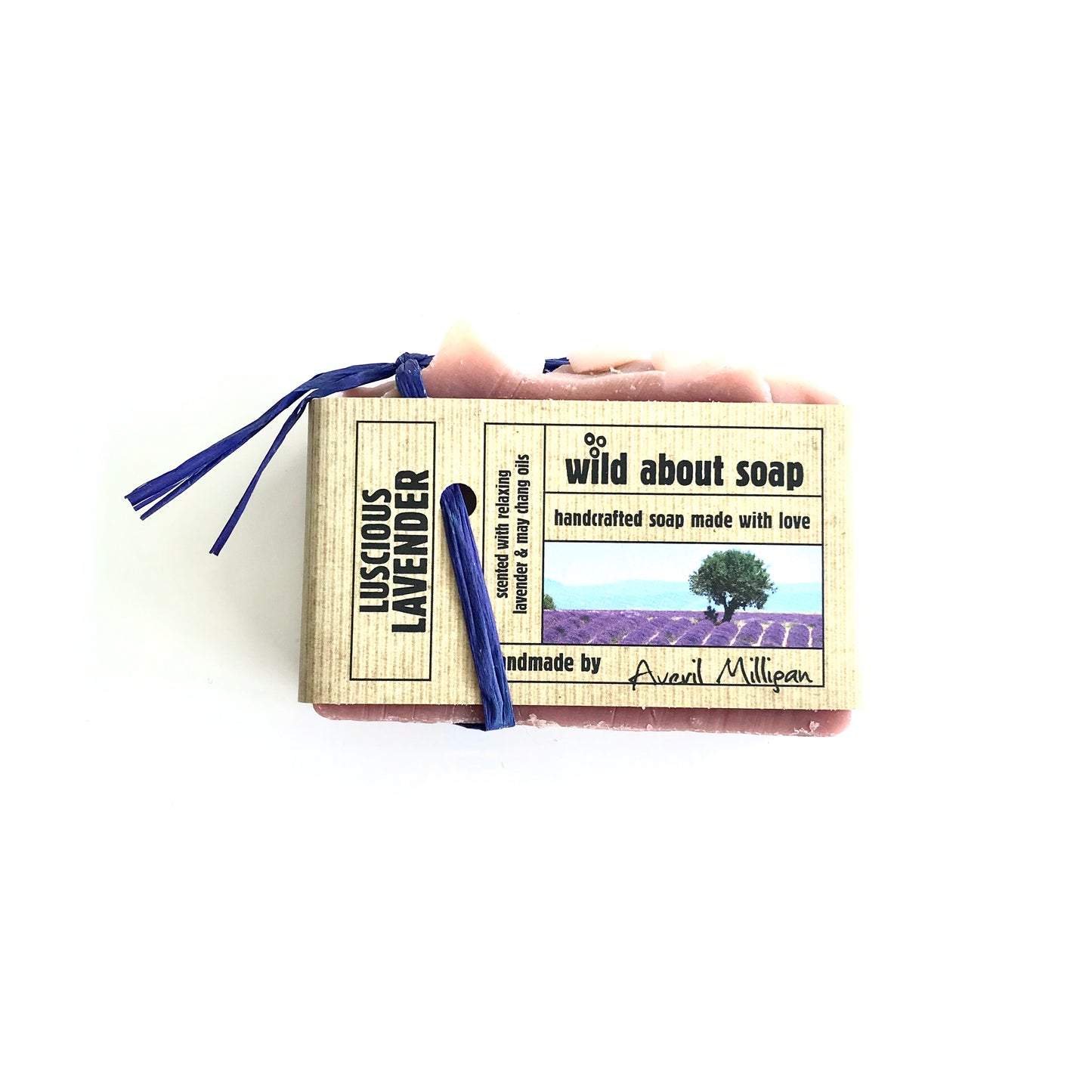 LUCIOUS LAVENDER Soap - Scented with Lavender & May Chang Oil