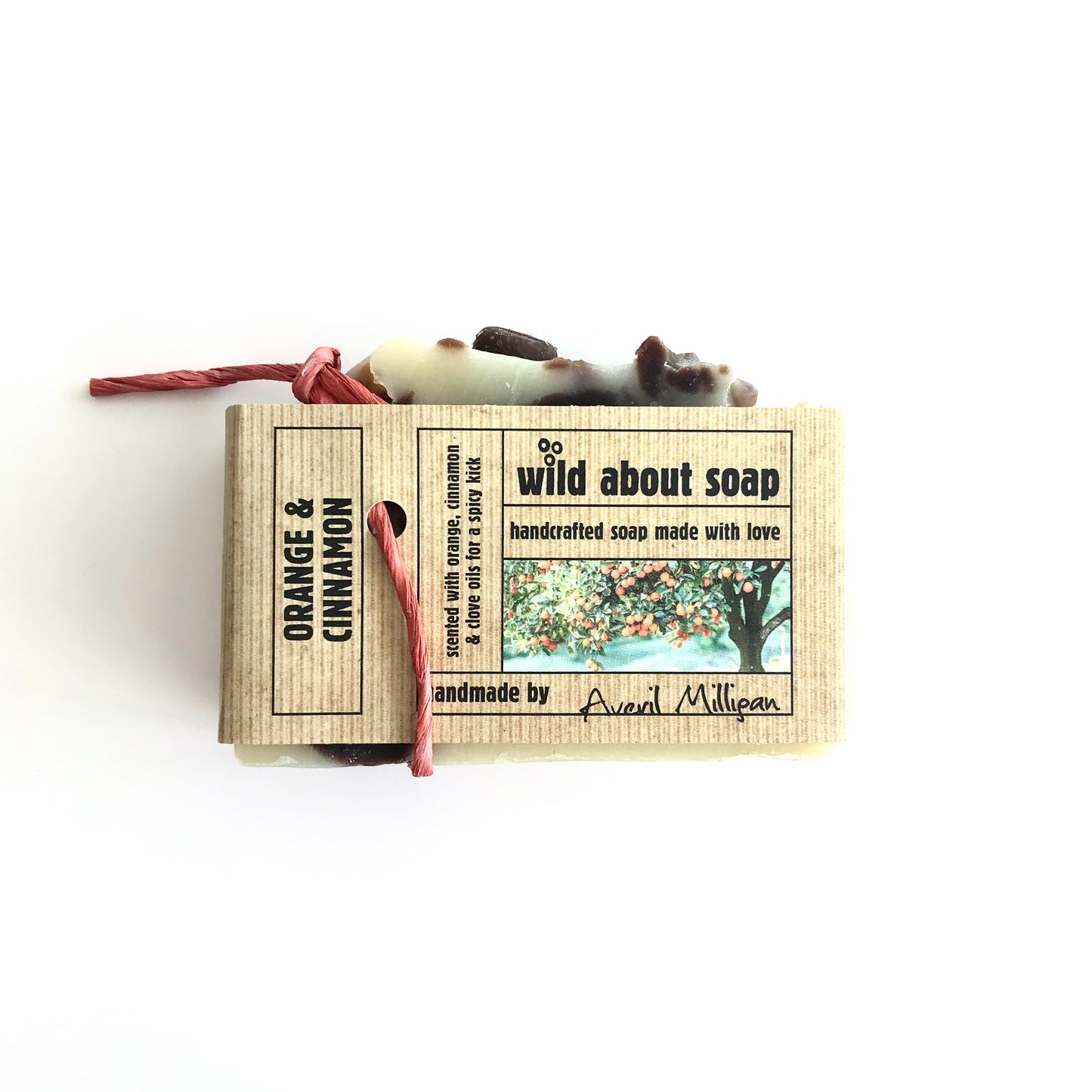 ORANGE & CINNAMON Soap - Scented with Cloves