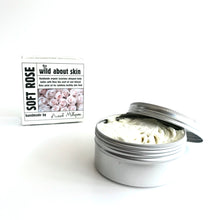Load image into Gallery viewer, SOFT ROSE Whipped Body Butter - with Rose Hip and Petals
