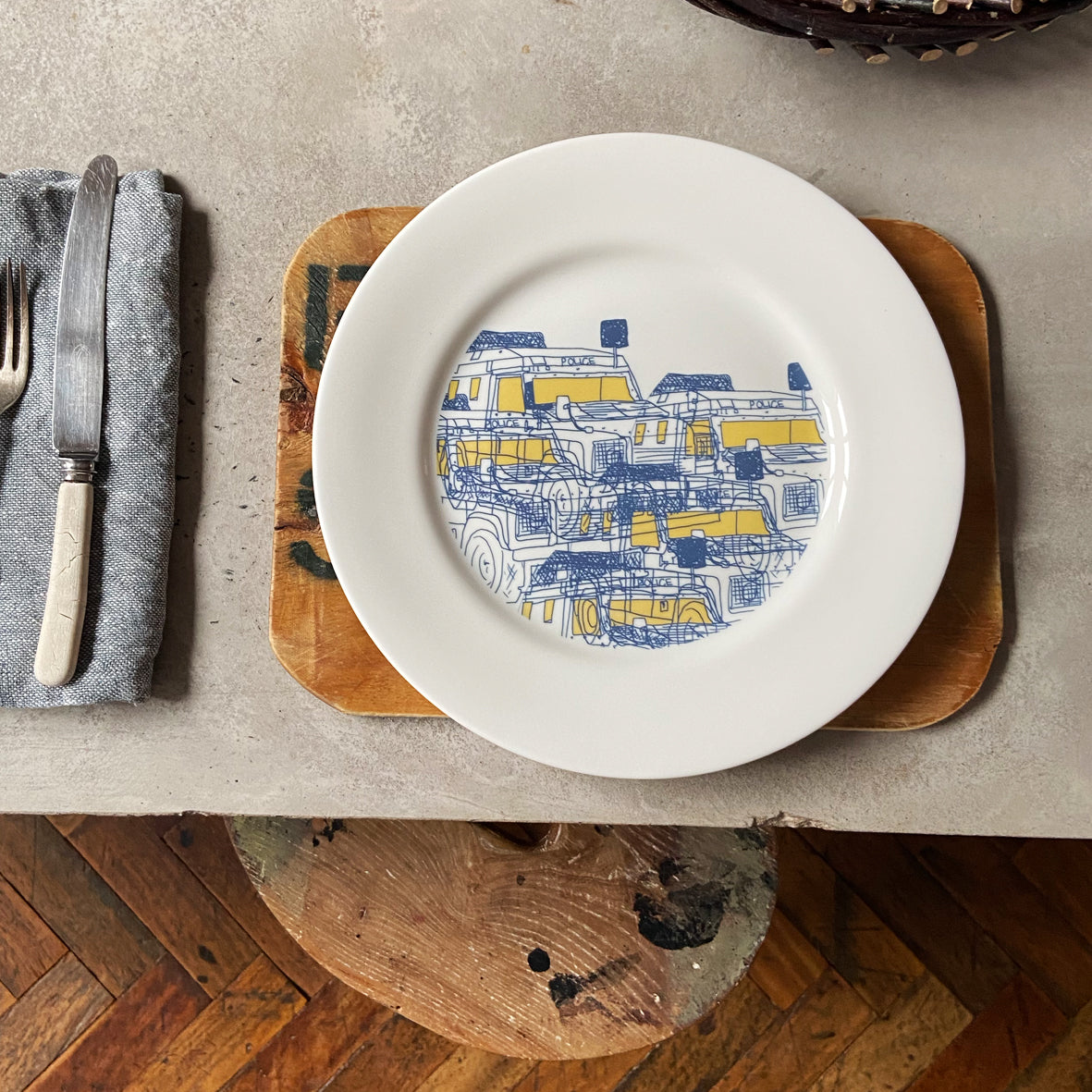 There's the Peelers - Dinner Plate