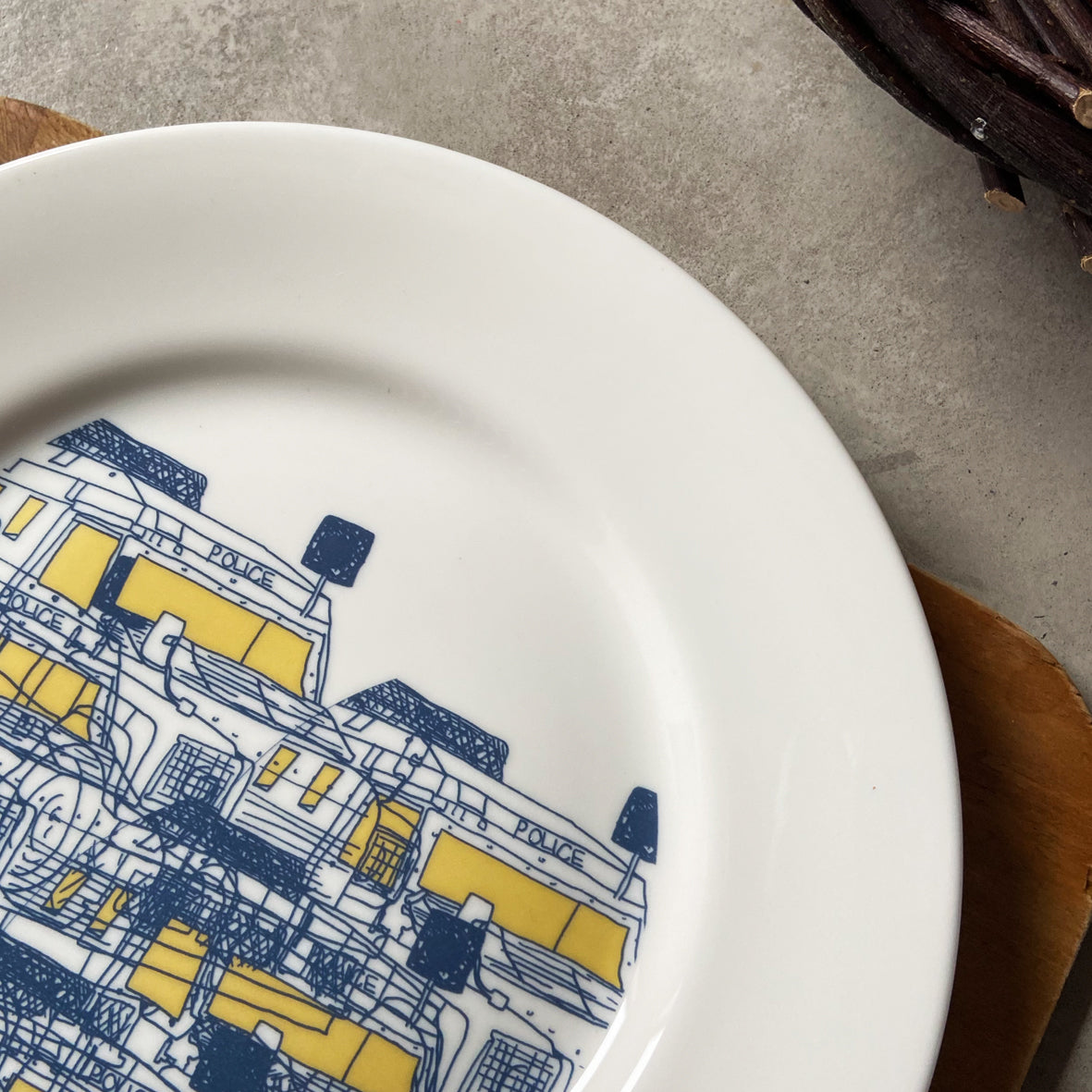 There's the Peelers - Dinner Plate