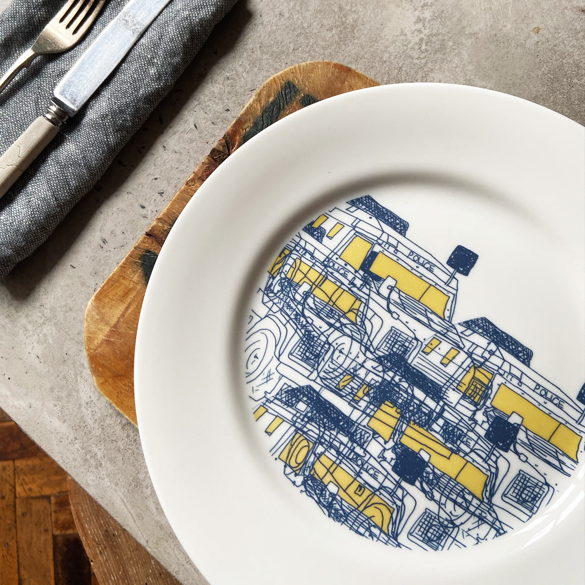 There's the Peelers - Dinner Plate