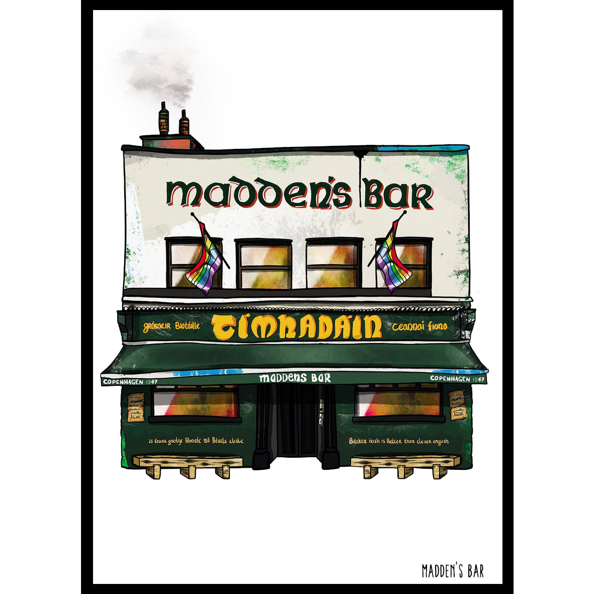 Maddens Bar - Print
