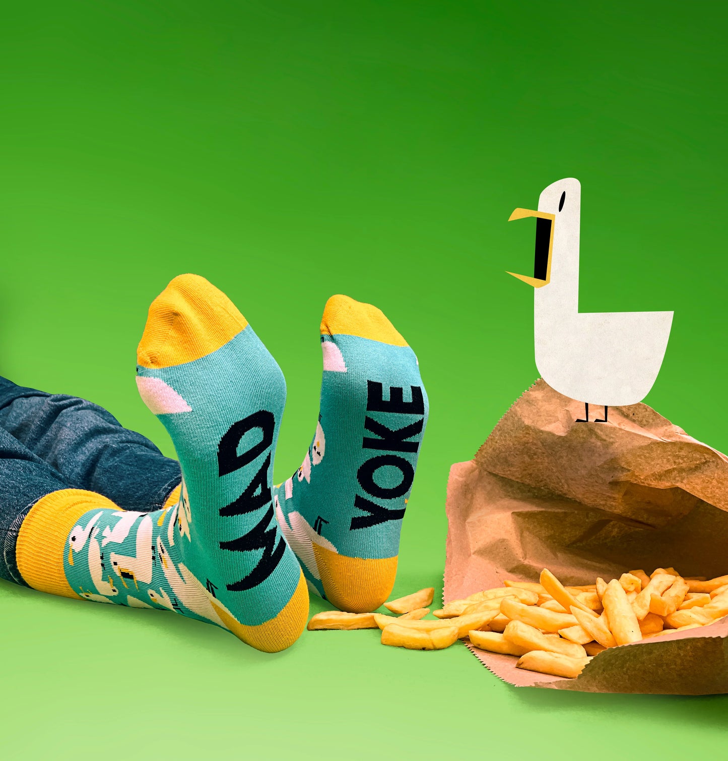 MAD YOKE SOCKS - Funny Irish Socks Made in Ireland