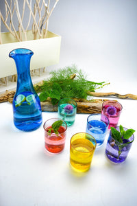Rainbow Beaker-Handmade Glass Co Kilkenny
