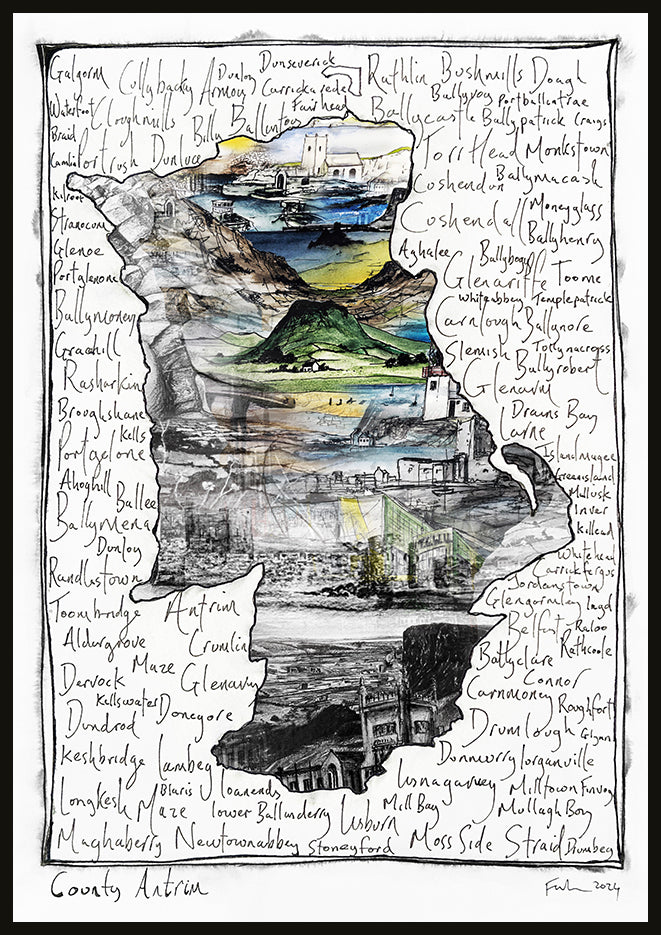 Towns & Villages - County Prints