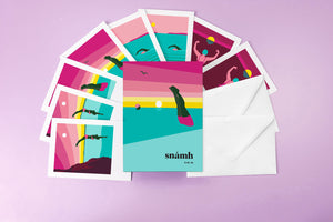 Snámh / Swim - Greeting Card Set