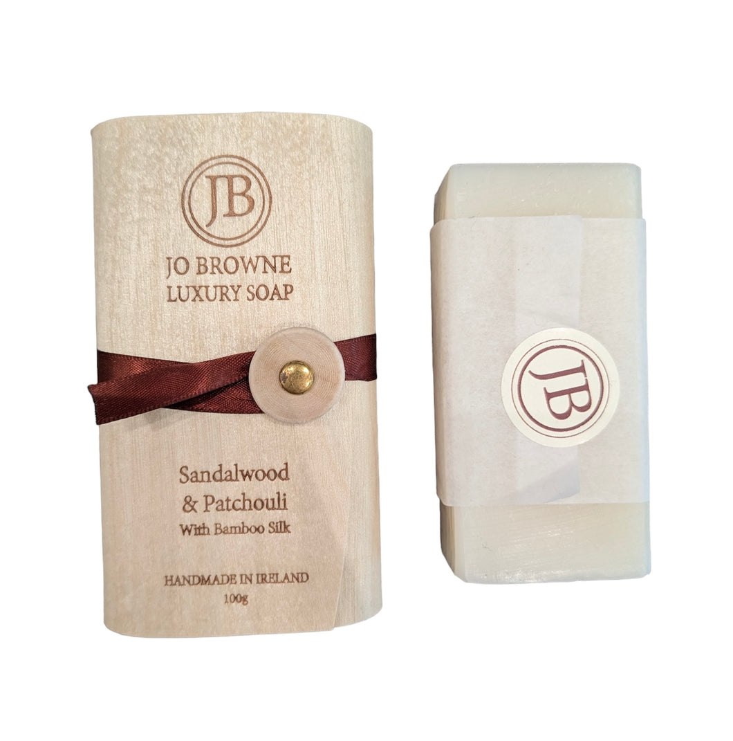 LUXURY SOAP - Sandalwood and Patchouli - by Jo Browne