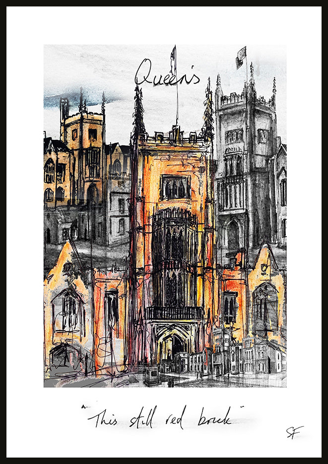 QUEEN’S - Contemporary Travel Poster