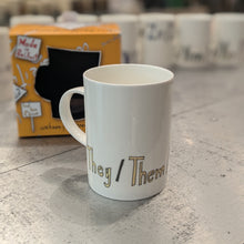 Load image into Gallery viewer, They / Them / Theirs - WRAPPED UP PRONOUN MUG
