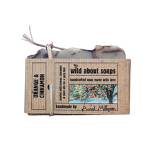 Load image into Gallery viewer, ORANGE &amp; CINNAMON Soap - Scented with Cloves
