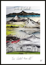 Load image into Gallery viewer, JEWELS OF IRELAND - Contemporary Travel Poster
