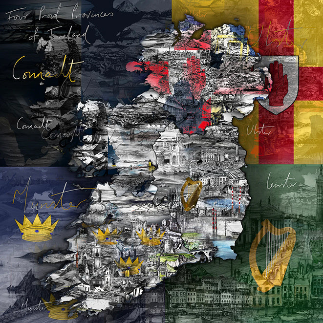 FOUR PROUD PROVINCES OF IRELAND