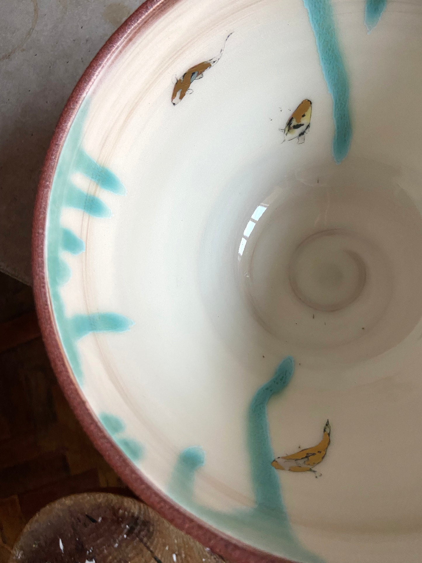 Red Earthenware Bowl