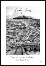 Load image into Gallery viewer, COUNTY DOWN - Contemporary Travel Poster
