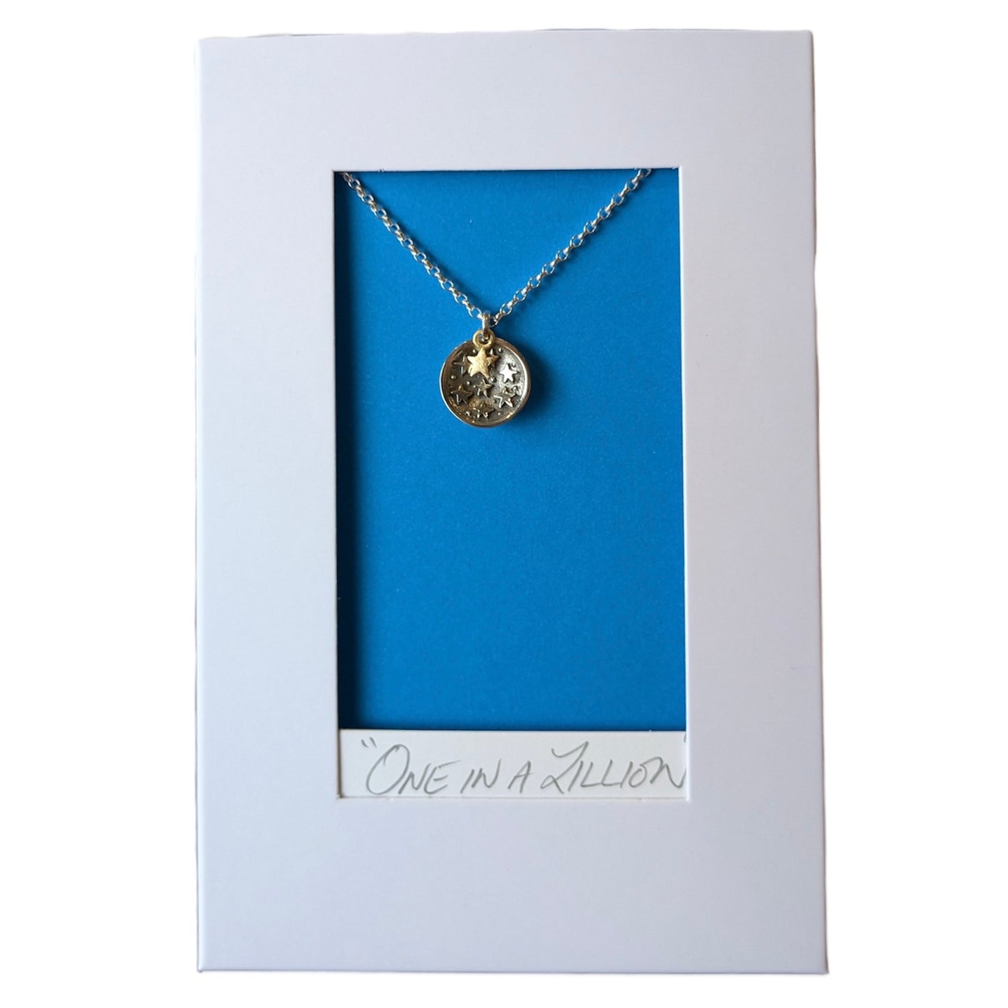 ONE IN A ZILLION PENDANT (Silver & Gold)