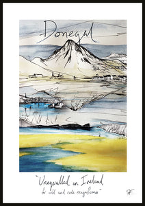 DONEGAL - Contemporary Travel Poster