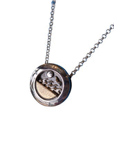 Load image into Gallery viewer, MAKING WAVES PENDANT - Kinetic Necklace (Silver &amp; Gold)
