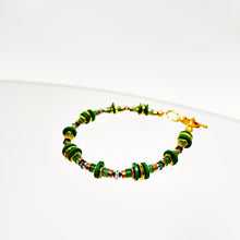 Load image into Gallery viewer, Solais Evening Bracelet - Aventurine &amp; Hematite
