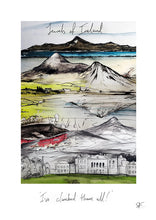 Load image into Gallery viewer, JEWELS OF IRELAND - Contemporary Travel Poster
