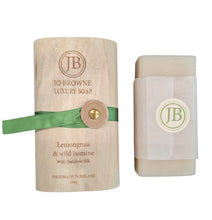 Load image into Gallery viewer, LUXURY SOAP - Lemongrass and Wild Jasmine - by Jo Browne
