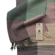 Load image into Gallery viewer, Spearmint Smoke Lambswool Scarf - Made in Donegal Ireland
