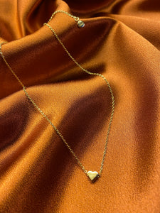 A Lil Bit of Love Necklace - Gold