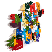 Load image into Gallery viewer, COUNTY COLOURS IRISH - Wooden Jigsaw Puzzle
