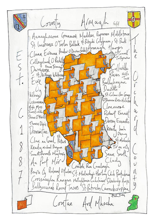 County Armagh - GAA County Colours