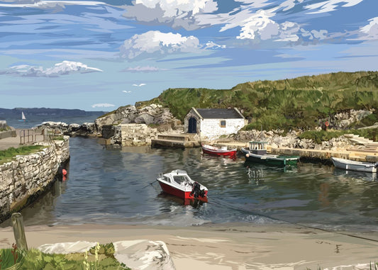 Ballintoy Harbour - Amber Jordan Design