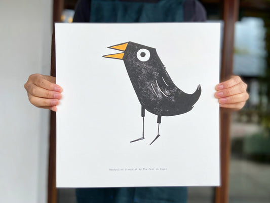 Blackbird - The Pear in Paper
