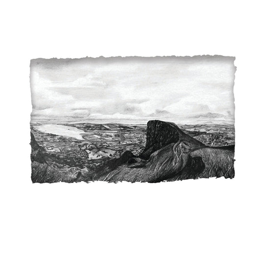 Cavehill overlooking Belfast