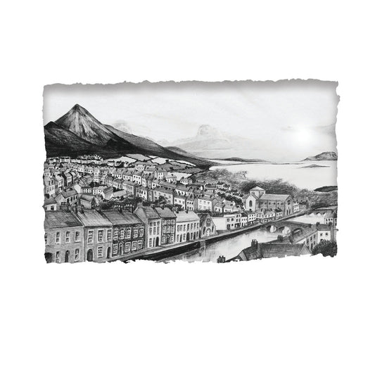 Croagh Patrick overlooking Westport