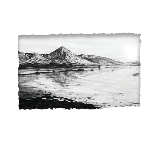 Croagh Patrick overlooking Clew Bay