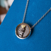 Load image into Gallery viewer, LIGHT OF MY LIFE PENDANT - Kinetic Necklace (Silver &amp; Gold)
