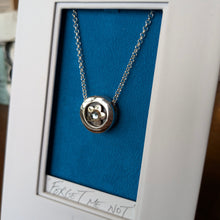 Load image into Gallery viewer, FORGET ME NOT PENDANT - Kinetic Necklace (Silver &amp; Gold)
