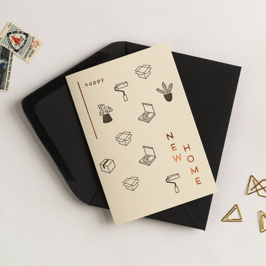 Happy New Home - Foil Card