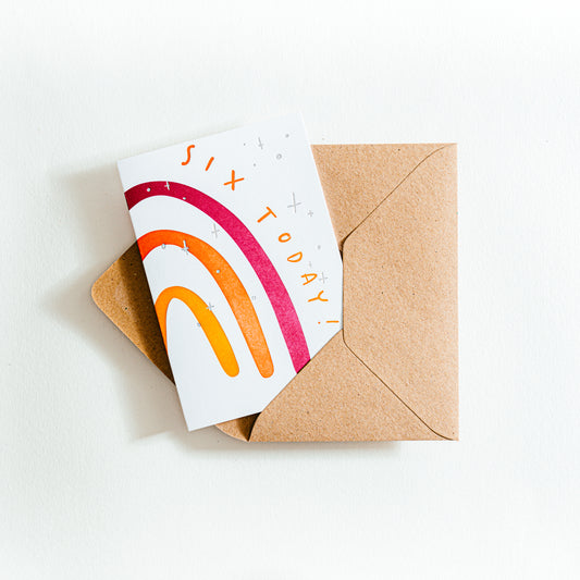 Six Today - Card