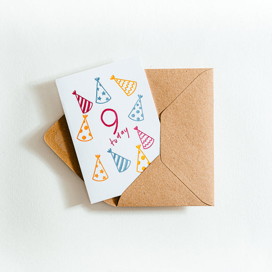 Nine Today - Card