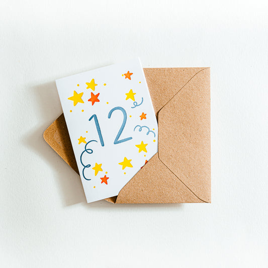 Twelve Stars - Card