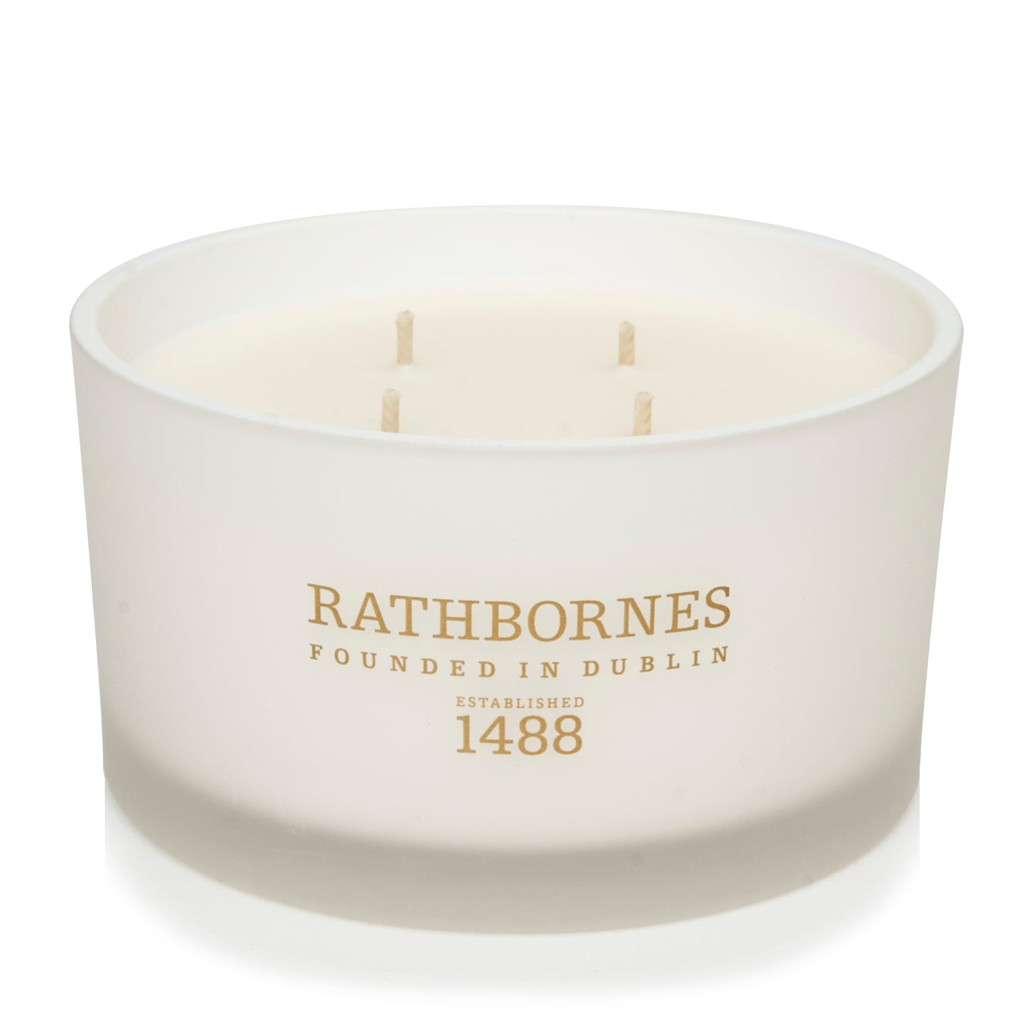 DUBLIN TEA ROSE Candle (Oud & Patchouli) - Rathbornes 1488