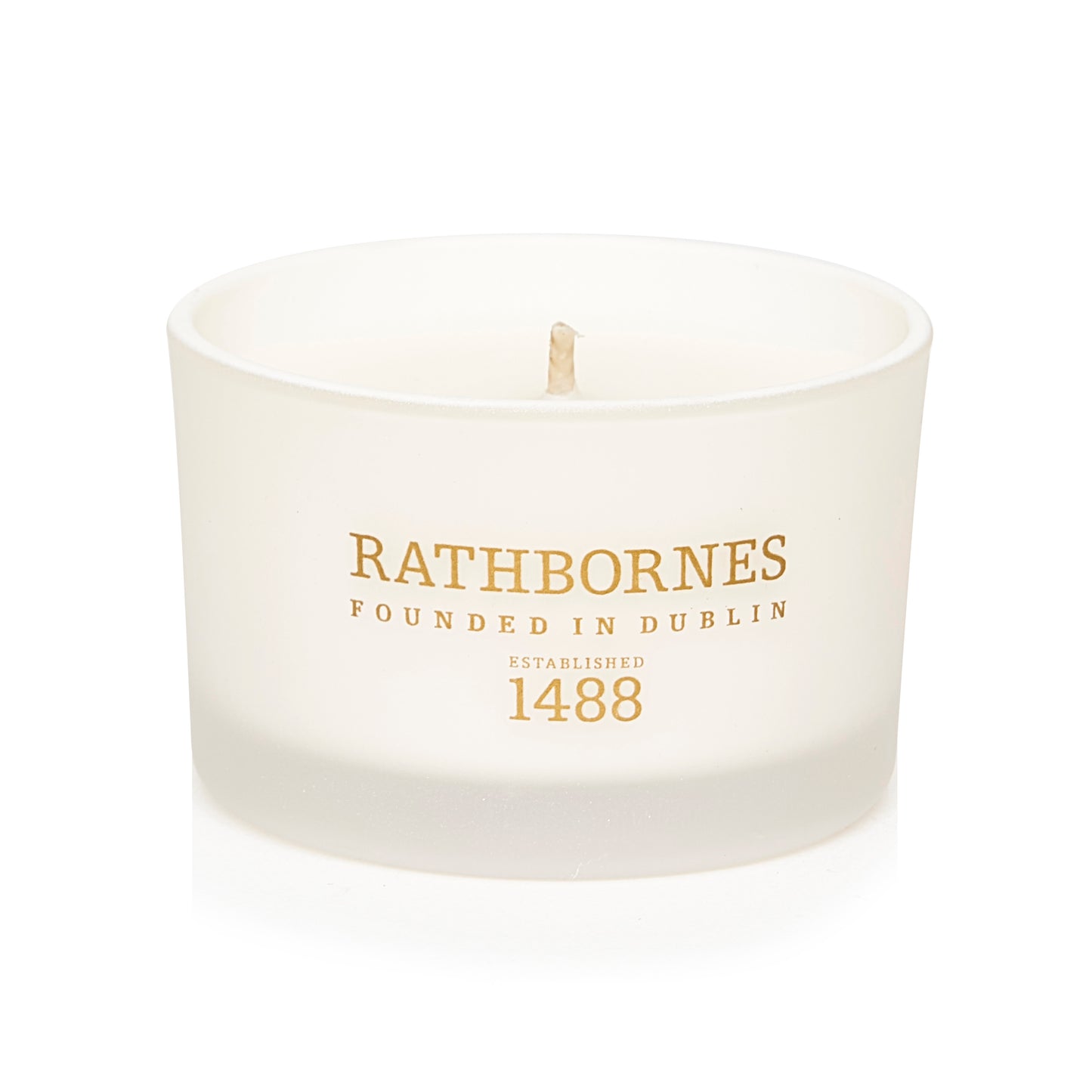 DUBLIN TEA ROSE Candle (Oud & Patchouli) - Rathbornes 1488