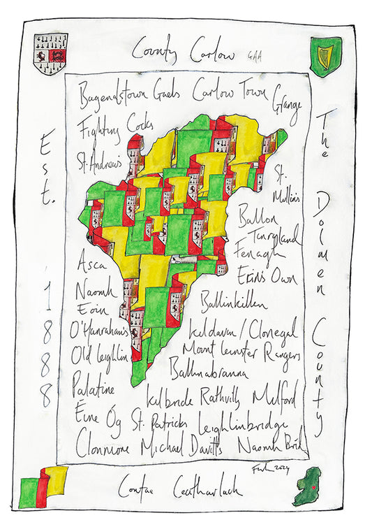 County Carlow - GAA County Colours