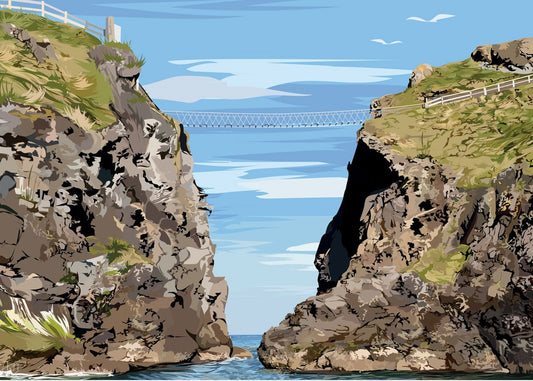 Carrick-a-Rede - Amber Jordan Design